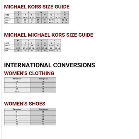 michael kors size 12|Michael Kors shoe size chart.